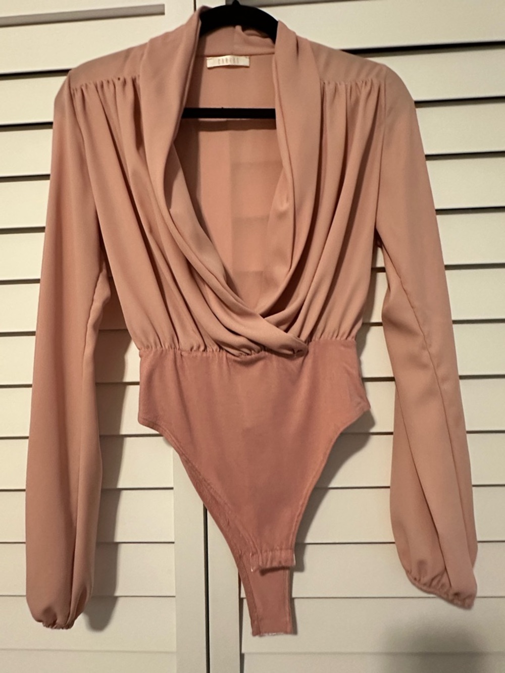 Mauve Long Sleeve Bodysuit